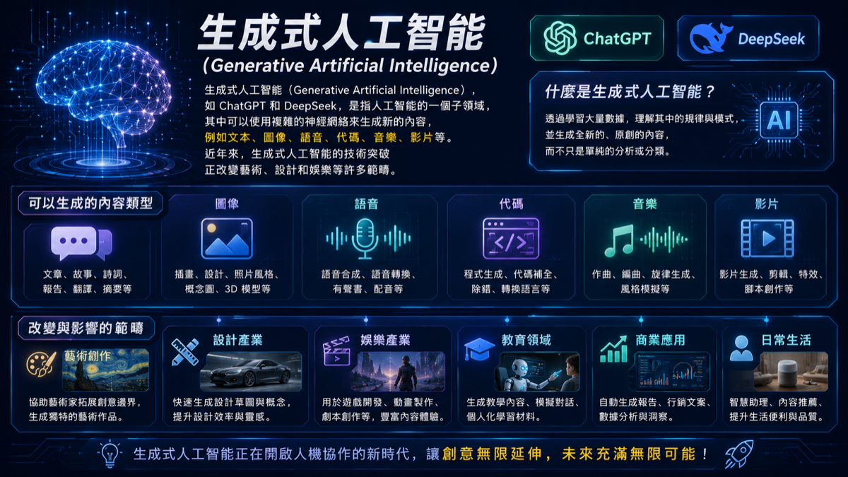 認識生成式 AI